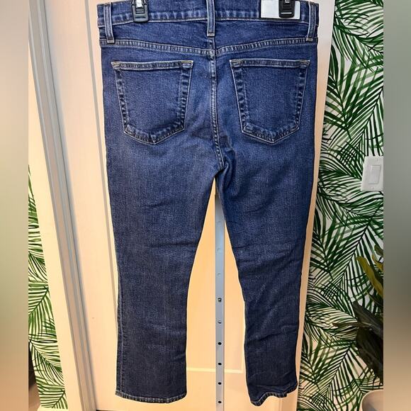 Re/Done Mid Rise Kick Flare Stretch Size 30 - Picture 7 of 12